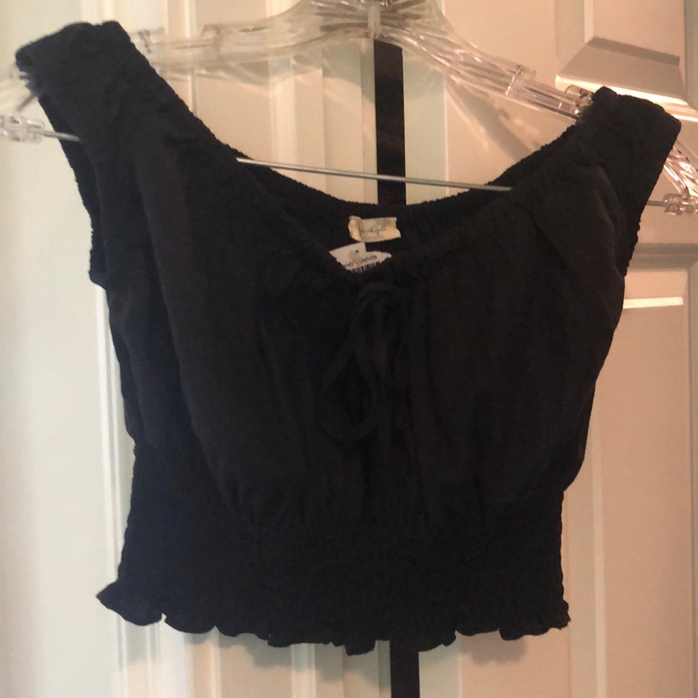 Stylish crop blouse